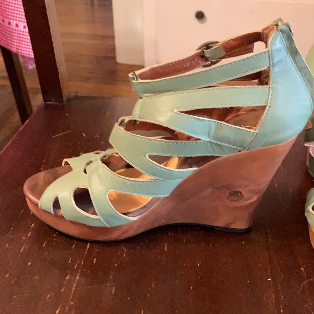 Restricted Platform Sandals